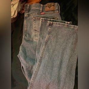 Wrangler blue jeans
